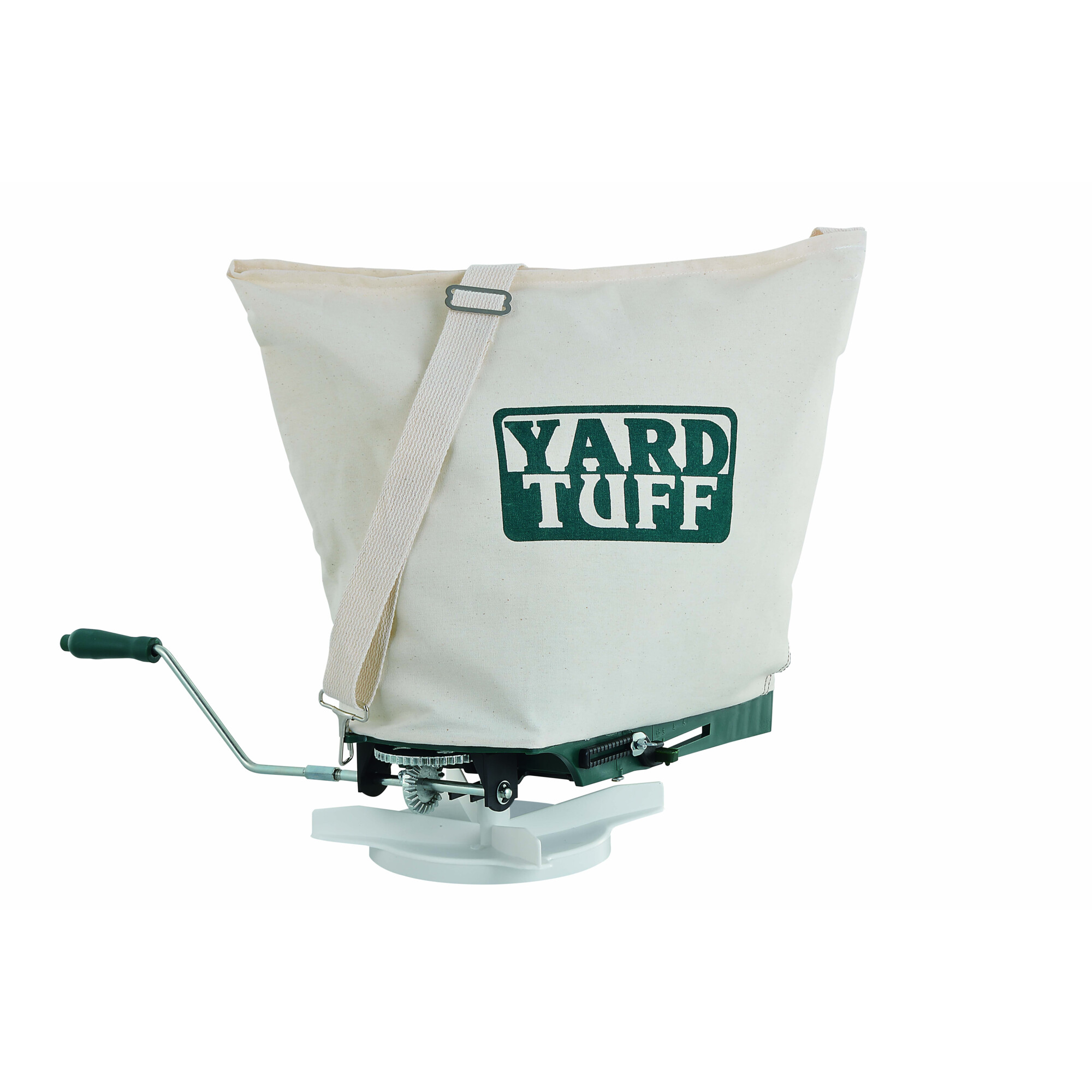 Yard Tuff, 25 Pound Shoulder Spreader, Capacity 25 lb, Spreader Type Handheld, Model# YTF-25SS